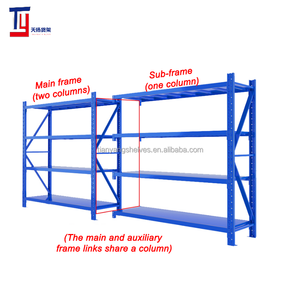 رف إطارات معدني قابل للإزالة لتخزين المسحوق في المستودعات - Product Image 4