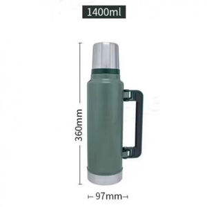 Bouteille isotherme de très grande capacité, tasse isotherme en acier inoxydable, gourde isotherme portable, tasse cadeau d'affaires - Product Image 6