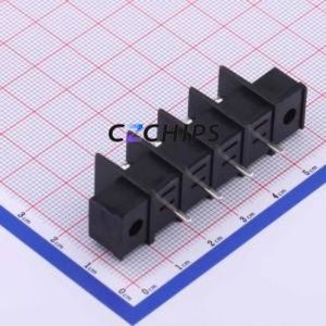KF45CM-9.5-4P Barrier Terminal Block Through hole Component (THT),P=9.5mm Connector Two Sides 9.5mm 1x4P Straight Pin - Product Image 2