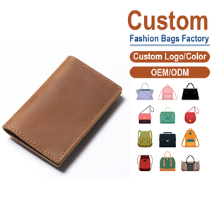 Cartera corta de cuero Crazy Horse para hombre |   Fabricación Personalizada OEM/ODM para Marcas de Estilo de Vida y Herencia - Product Image 2