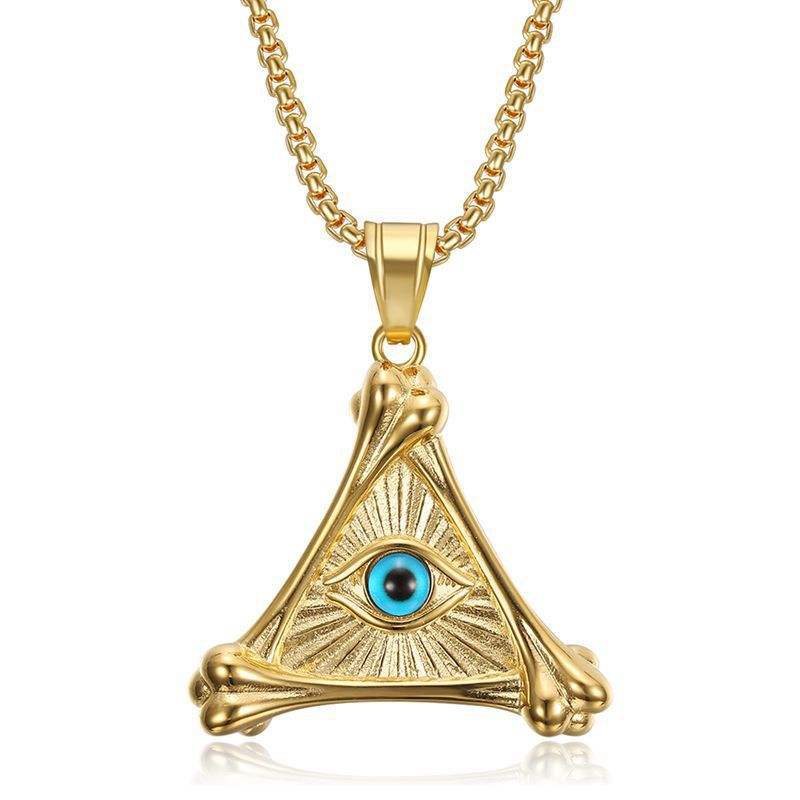 จี้เดี่ยวสีทองไม่มีโซ่