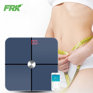điện quy mô mỡ cơ thể ITO glass LED có thể đo 9 thông số trọng lượng, chất béo %, nước %, cơ bắp %, xương %, BMI & Calorie - Product Image 5