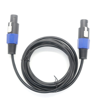 Approvisionnement d'usine Speakon prise mâle Audio haut-parleur câble fil scène haut-parleur câble Speakon