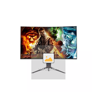 Sans cadre Super Mince 1ms IPS PC 21.5 "27" Écran HD 75hz Jeu d'ordinateur de bureau Moniteur de jeu 24 pouces