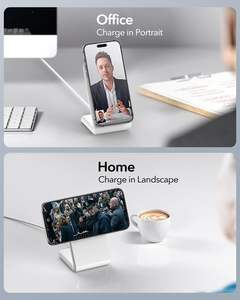 Vente d'usine Chargeur sans fil rapide 10w 15w Support de charge magnétique pour téléphone 17 Pro Max - Product Image 6