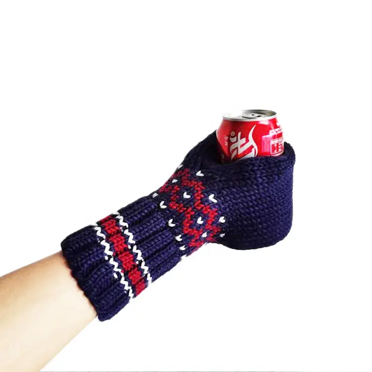 Hot Sale Custom Knit Beer Mitten,Beer Mitt,Beer Glove