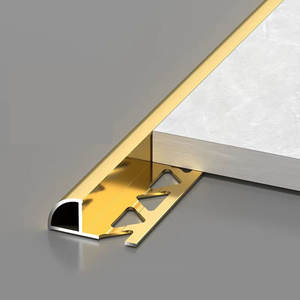 Decoraciones <span class=keywords><strong>de</strong></span> Pared Modernas con Molduras <span class=keywords><strong>de</strong></span> Aluminio Pulido para Sala <span class=keywords><strong>de</strong></span> Estar, Apartamento, Perfiles <span class=keywords><strong>de</strong></span> Esquina para Azulejos <span class=keywords><strong>de</strong></span> Cerámica, Duraderos e Impermeables, <span class=keywords><strong>Ringo</strong></span> - Product Image 2