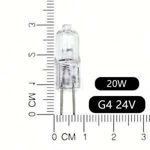 1pcs <span class=keywords><strong>Ampoule</strong></span> halogène haute température pour <span class=keywords><strong>hotte</strong></span> de cuisinière <span class=keywords><strong>12V</strong></span> 24V 36V <span class=keywords><strong>G4</strong></span> G5.3 Interface Bulb - Product Image 6