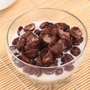 เครื่องผลิตเกล็ดข้าวโพดซีเรียลอาหารเช้าแบบสกรูคู่เครื่องผลิตธัญพืชข้าวโอ๊ตบด - Product Image 5