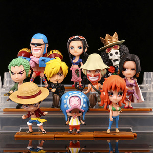 ชุดฟิกเกอร์อะนิเมะ10ชิ้นลาย Luffy Zoro Chopper Hancock nami Sanji <span class=keywords><strong>usopp</strong></span> robin Ace ขายส่งหนึ่งชิ้น - Product Image 3