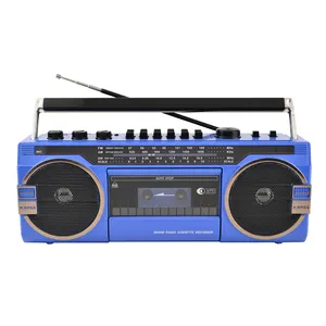 cmik mk-132 BT oem high quality fm portable radio blue tooth USB and SD cards cassette recorder