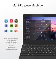 Fabrieksdirect verkoop OEM 15,6 inch notebook 16:9 HDD dual-core laptopcomputer
