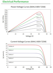 Panneaux solaires monocristallins bifaciaux Topcon de type N 3.0 commerciaux à double verre 710W 715W 720W 725W 730W 735W - Product Image 6