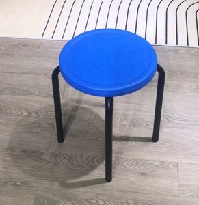 Ghế Đẩu Tròn Xếp Chồng Sự Kiện Trường Học Nhà Hàng Hiện Đại Ghế <span class=keywords><strong>PE</strong></span> Nhựa Thép Không Gỉ Tùy Chỉnh Ghế OEM Có Thể Xếp Chồng Lên Nhau - Product Image 2