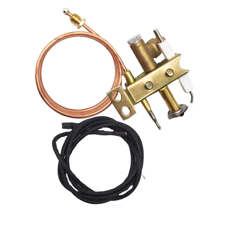 Freidora de Gas Universal quemador piloto con 900mm piezo y alambre de termopar M9X1 hilo