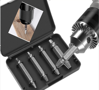 2024 beaux outils 4 pièces hss 4341 S2 extracteur de vis endommagé cassé pour enlever la vis