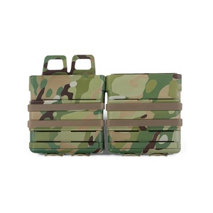 Water printer camouflage tactical abs 7.62 fast <strong>magazine</strong> <strong>pouch</strong> for molle system bullet proof vest Action Union - Product Image 3