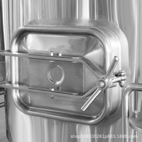 Ventes directes d'usine 500L Récipient à pression de noyau d'équipement de fermentation de sugaralisation à deux contenants pour la production de bière