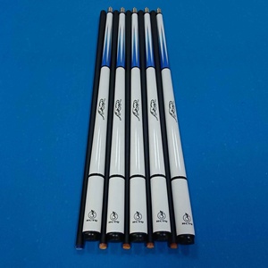 Taco de billar HCTQ original de 13 mm, fibra de carbono y vidrio, diseño <span class=keywords><strong>Predator</strong></span> blanco y azul. - Product Image 4