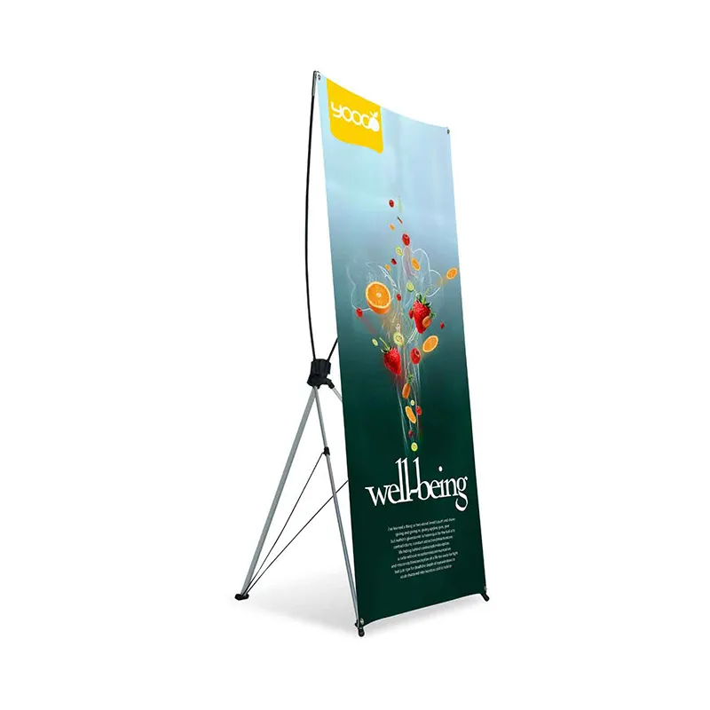 Free standing x stand banner display x banner size 80*180cm