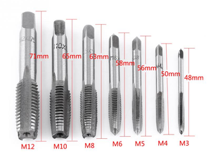 T Type Hand Screw <b>Thread</b> <b>Taps</b> Drill Kit M3 M4 M5 M6 Set HSS Titanium Machine <b>Tap</b> for Factory Tapping Machine - Product Image 3