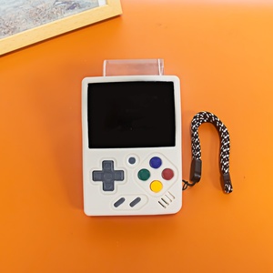 Funda protectora antideslizante de silicona suave a prueba de golpes para Miyoo Mini V4 accesorios de consola de juegos portátil con cordón - Product Image 2