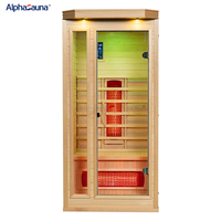 Intérieur Sauna Pour Infared Sauna 1-2 Personne Avec Lumière Rouge Capsule Avec Massage