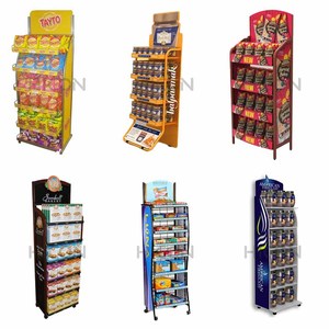 Cesta de alambre de metal de 5 capas, estante para patatas fritas, soporte de exhibición para aperitivos para el mercado - Product Image 2