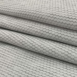 FIR OEM fil conducteur graphène 280gsm <span class=keywords><strong>tissu</strong></span> microfibre certifié OEKO-TEX pour la chaleur de soutien-gorge de sport antibactérien évacuant l'humidité - Product Image 1