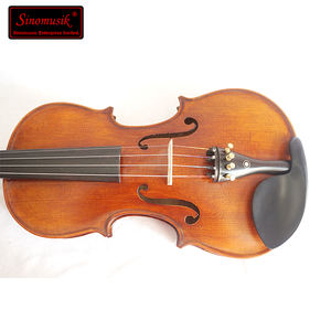 Aiersi marca profesional hecho a mano barnizado rojo marrón violín de arce flameado de alta calidad con estuche <span class=keywords><strong>y</strong></span> arco - Product Image 2