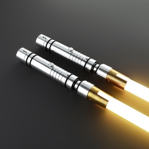 <span class=keywords><strong>Sabre</strong></span> laser Nexussabers Bastila Shan à double lame, swing fluide, lumière intense, cœur Pogo, laser RGB avec son de blaster verrouillable - Product Image 4