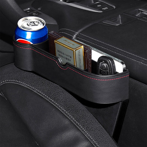 Organisateur de voiture multifonctionnel Boîte de rangement avec accoudoir Slot Stopper Car <span class=keywords><strong>Seat</strong></span> Gap Filler Interior Storage <span class=keywords><strong>Bag</strong></span> - Product Image 2
