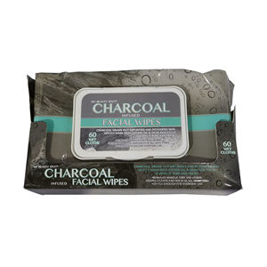 60 <span class=keywords><strong>lingettes</strong></span> faciales biodégradables au charbon de bois, <span class=keywords><strong>lingettes</strong></span> pour femmes, déodorant, <span class=keywords><strong>lingettes</strong></span> rafraîchissantes pour le corps - Product Image 2