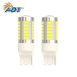 ADT 1156 BA15S BAU15S 33 SMD 5630 5730 LED P21W1157 LED p21/5w 33LED車のターンシグナルライト用リバースライト