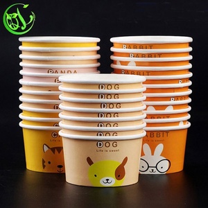 Get!!! Take Away Disposable Kraft White Paper Soup Cup - Product Image 3