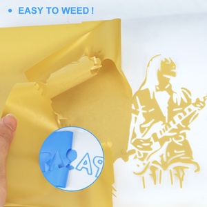 Giá bán buôn HTV Hot Bán dễ dàng Weed và cắt PVC Glossy với dính dệt Vinyl truyền nhiệt <span class=keywords><strong>Flex</strong></span> Rolls DIY t Áo sơ mi - Product Image 3