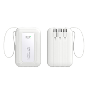PD 22.5W Eingebautes tragbares Kabel ladegerät OEM 10000mAh Power Bank Batterie - Product Image 4