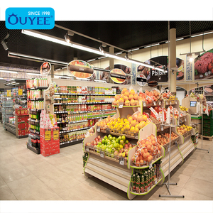 Siêu Thị Hiển Thị Đứng Trái Cây Rau Hiển Thị Giá Siêu Thị Truy Cập Siêu Thị Kệ - Product Image 4