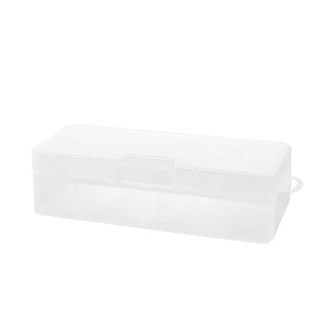 Transparent Rectangular <b>Storage</b> Box 16.5x7.5x4.6cm PP Material Desktop Organizer for Jewelry Hardware Parts - Product Image 5