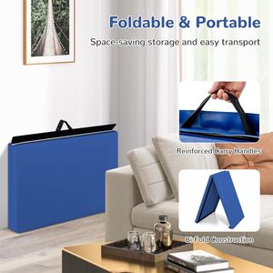 Colchoneta de Gimnasia Plegable en Tres Partes, Personalizada, Impermeable, Engrosada, Resistente y Portátil con Asas de Transporte - Product Image 4