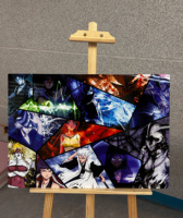 Plaque en aluminium pour impression métallique HD personnalisable, sublimation brillante, A3 A4, plaques photo, feuille d'impression métallique haute définition