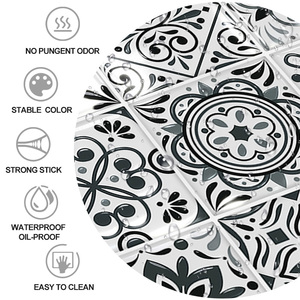 Carreaux muraux marocains faits main tendance à forte adhérence pour supermarchés et projets DIY – Autocollants muraux - Product Image 3