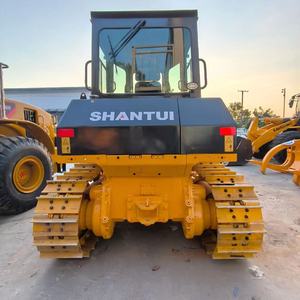 Buen rendimiento usado Shantui SD13 SD16 SD22 SD32 Crawler Bulldozer Motor caja de cambios 160HP 4m Capacidad de dormitación para la venta - Product Image 5