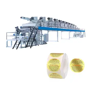 Automatic 600mm-2500mm label sticker coating machine for labels