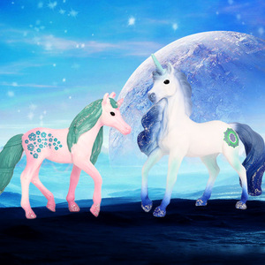 Figuras de Unicornio y <span class=keywords><strong>Pegaso</strong></span> de PVC Sólido al por Mayor, Figuras de Animales de Juguete - Product Image 2