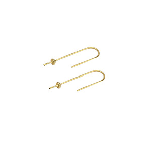 Ganchos para Aretes de Plata S925, Accesorios para Joyería de Perlas DIY, Aretes Modernos para Mujer, Gancho para Aretes 6-7, Accesorios para Perlas 1219 - Product Image 5
