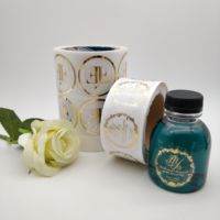 Autocollants adhésifs personnalisés, étiquettes en vinyle imperméables pour l'emballage de produits cosmétiques, mascara, faux cils, soins de la peau, dentifrice, shampoing
