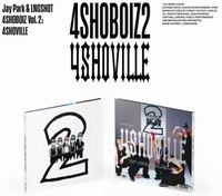 LNGSHOT Mixatpe Album K-Pop 4SHOBOIZ Vol.2 4SHOVILLE CD Kertas BW-121 Korea Semua Usia