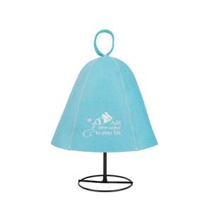 100% Wool Felt <b>Thermal</b> Sauna <b>Hat</b>-Eco-Friendly Luxury Protect Head Customizable Size & Logo - Product Image 3