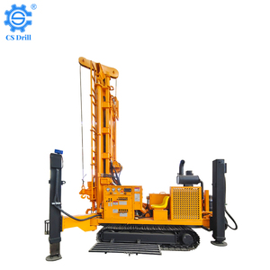 Plataforma de perforación de pozos de agua con orugas de acero CS400S para perforación de pozos hidrogeológicos - Product Image 1
